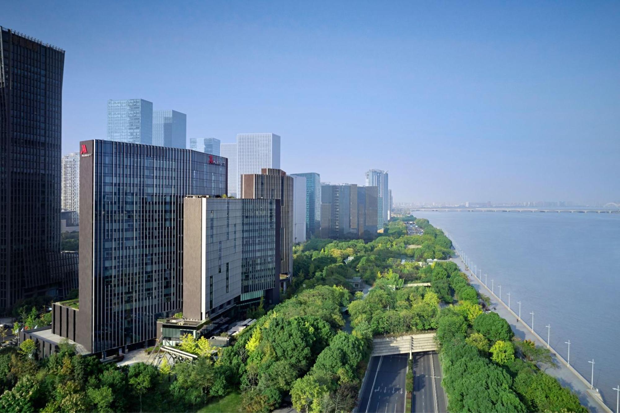 Hangzhou Marriott Hotel Qianjiang Екстериор снимка